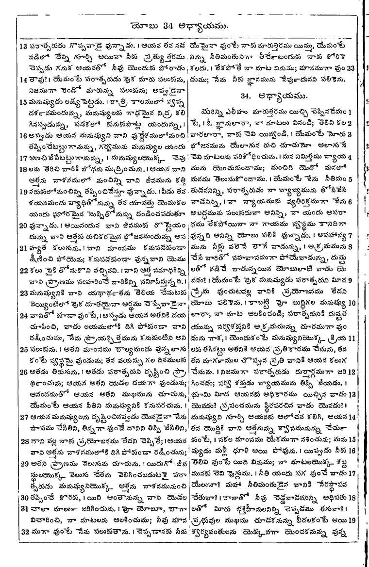 Page 576 of the 1881 Telugu Bible - Job