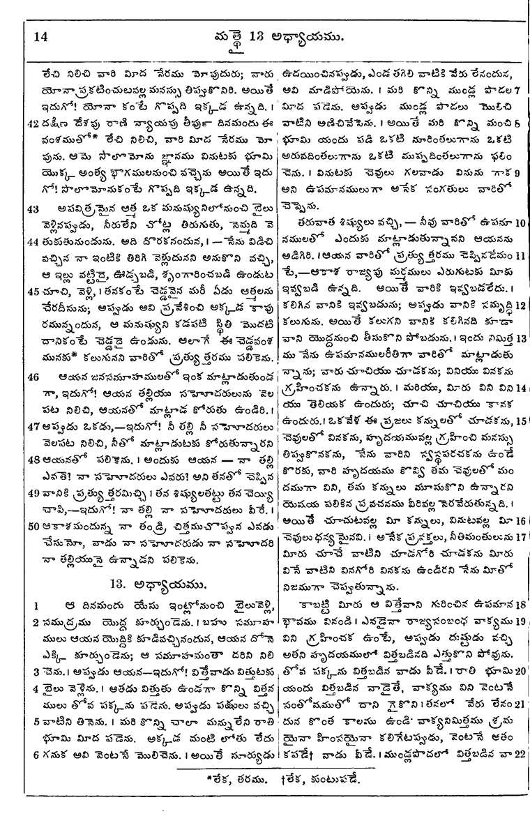 Page 1048 of the 1881 Telugu Bible - Matthew