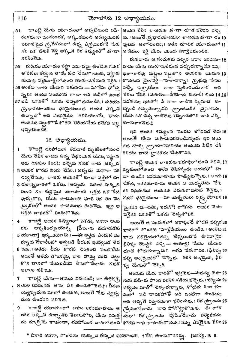 Page 1150 of the 1881 Telugu Bible - John