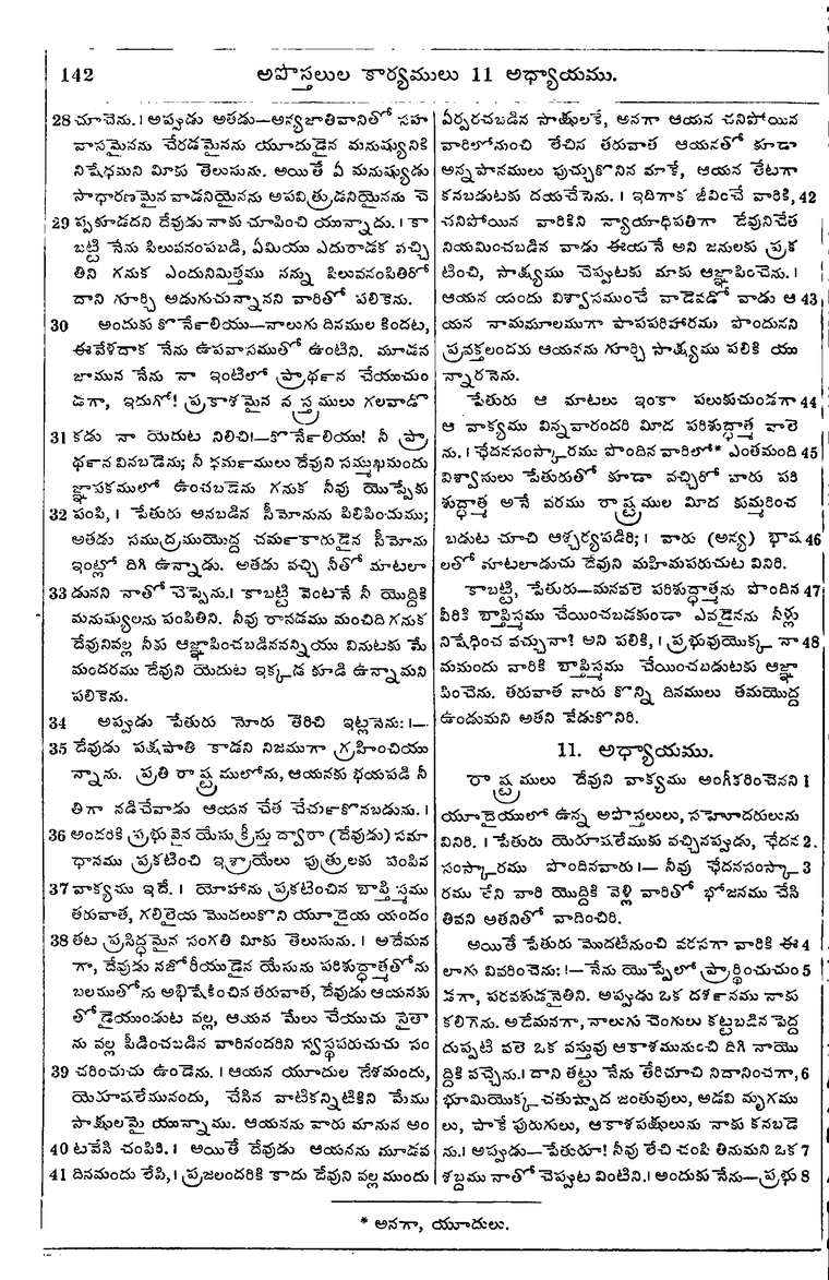 Page 1176 of the 1881 Telugu Bible - Acts