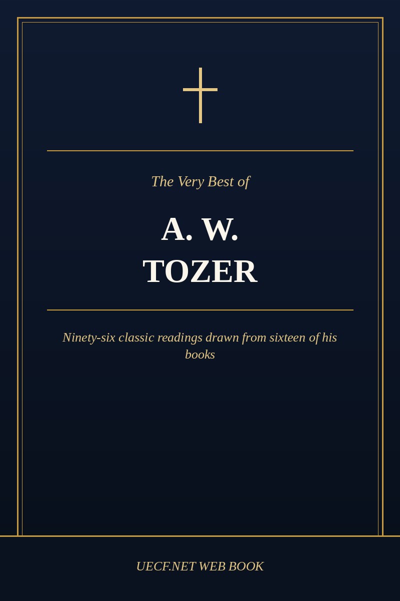 Cover of The Very Best of A. W. Tozer