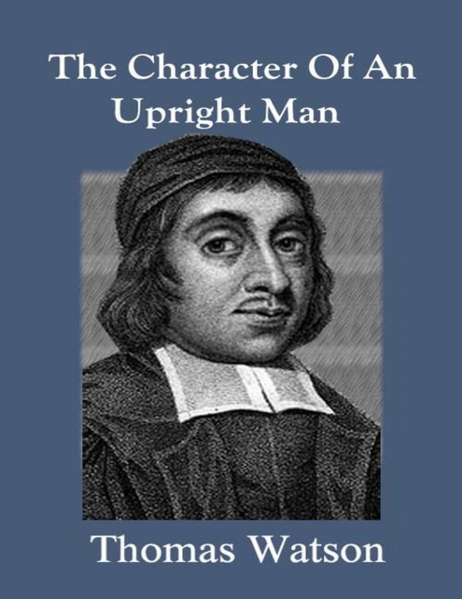 The Character of an Upright Man by Thomas Watson book cover