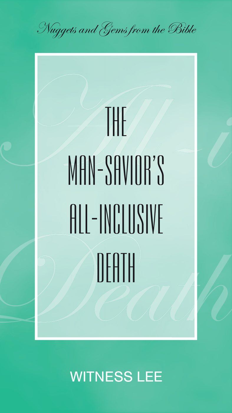 The Man Saviors All Inclusive Death by Witness Lee book cover