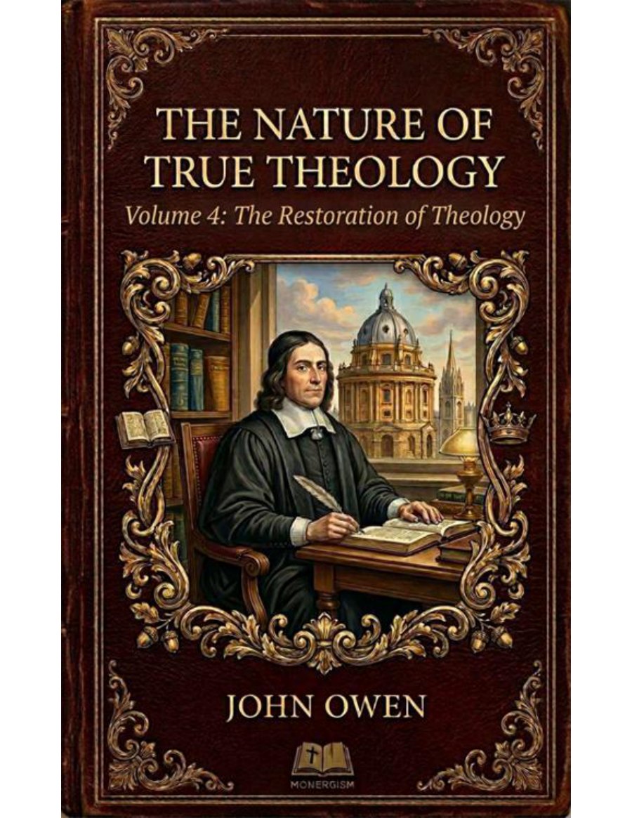 The Nature of True Theology, Volume 4 by John Owen book cover