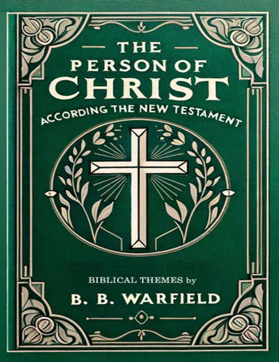 The Person of Christ by B. B. Warfield book cover
