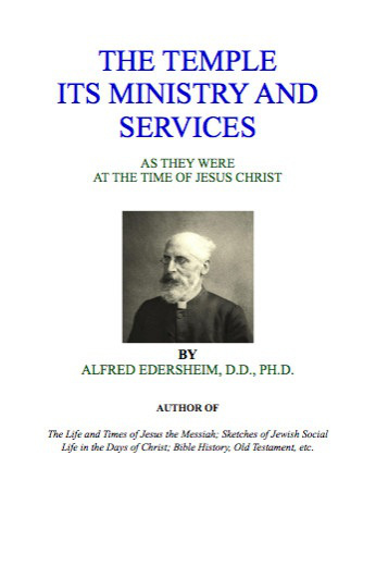 Cover of the temple its ministry and services - alfred edersheim