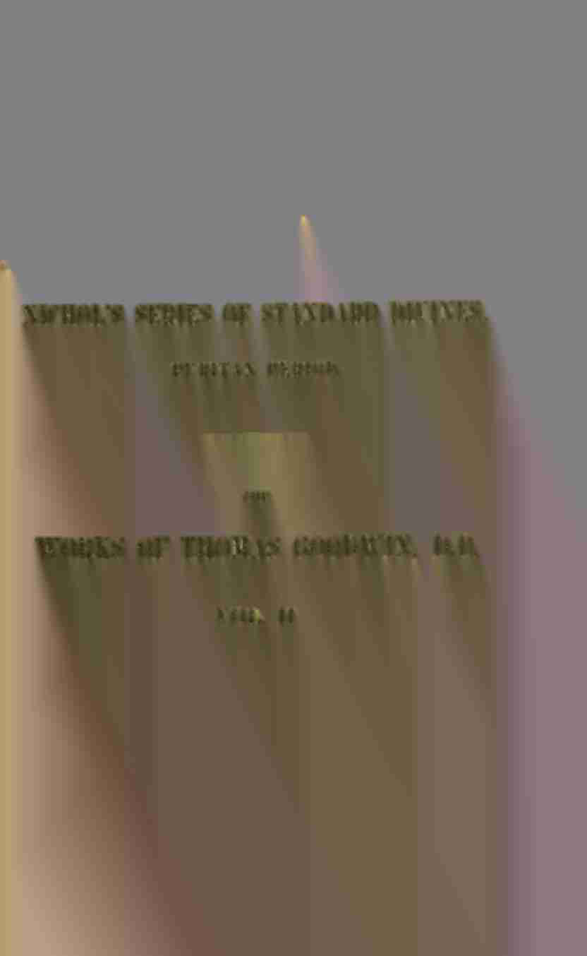 The Works of Thomas Goodwin, Vol. 2 by Thomas Goodwin book cover