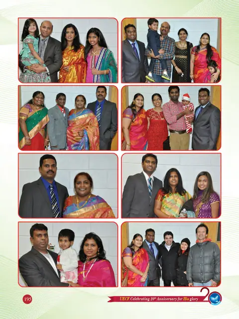 UECF families and events — souvenir page 195