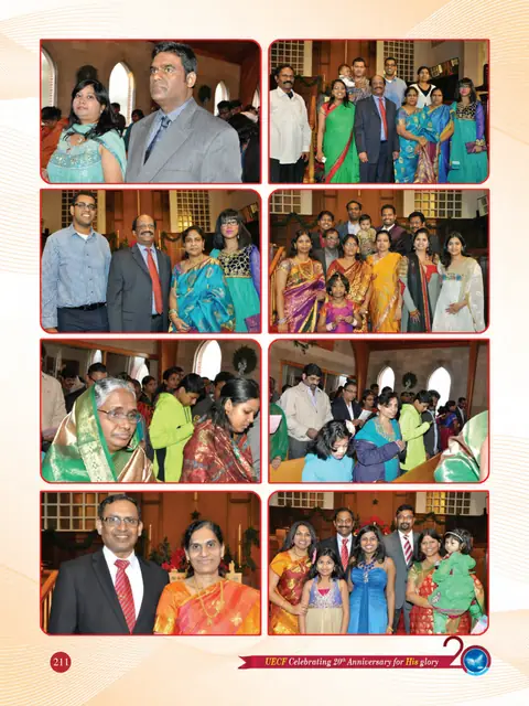 UECF families and events — souvenir page 211
