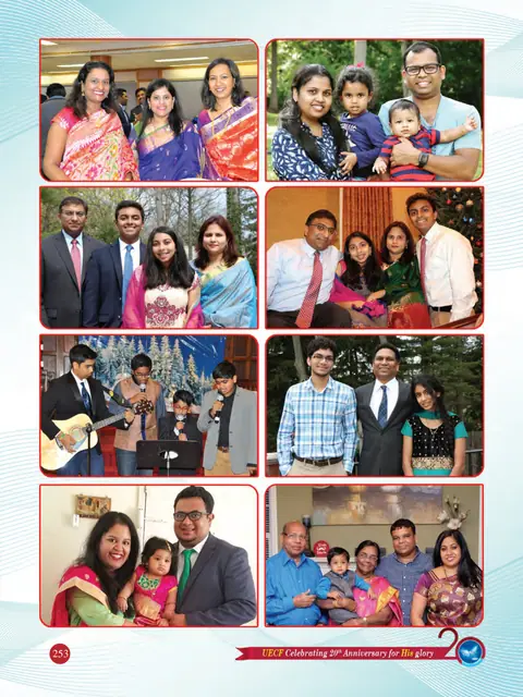 UECF families and events — souvenir page 253