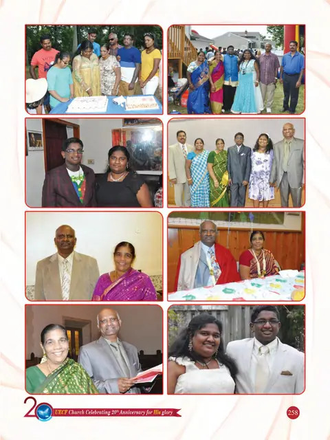 UECF families and events — souvenir page 258