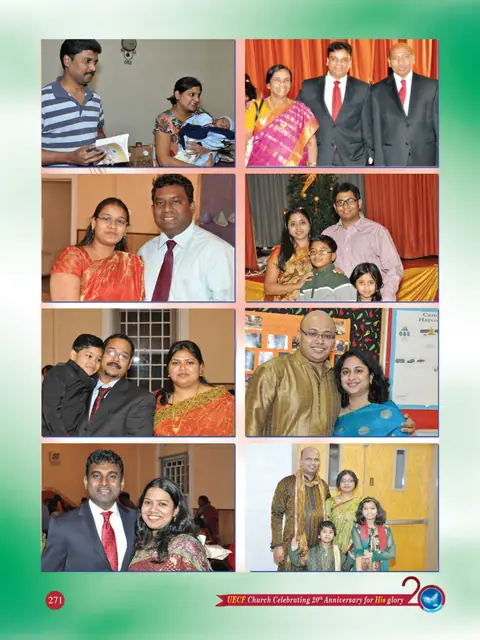 UECF families and events — souvenir page 271