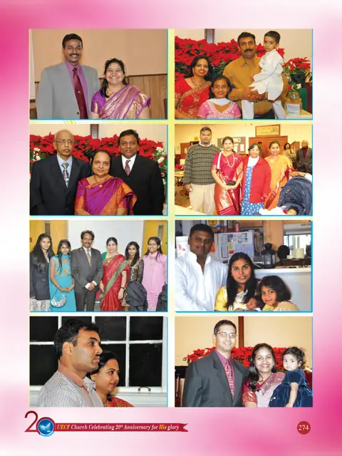 UECF families and events — souvenir page 274