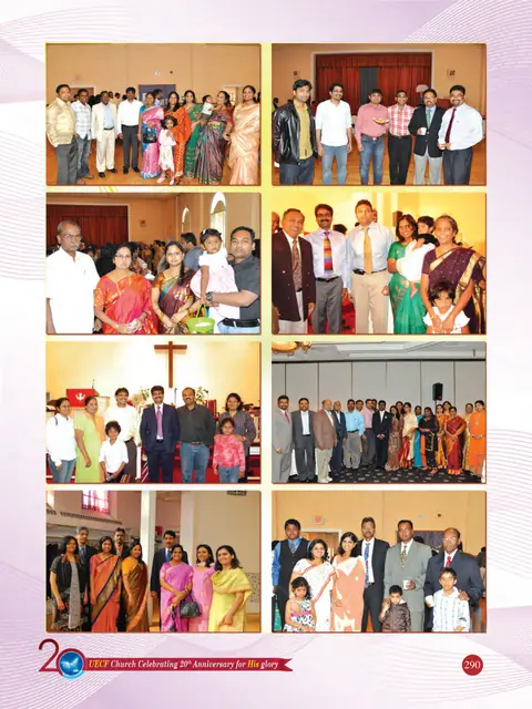UECF families and events — souvenir page 290