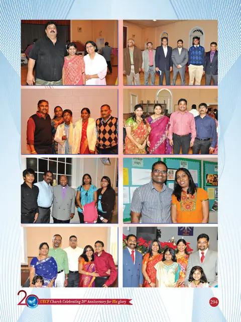 UECF families and events — souvenir page 294
