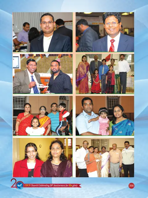 UECF families and events — souvenir page 300