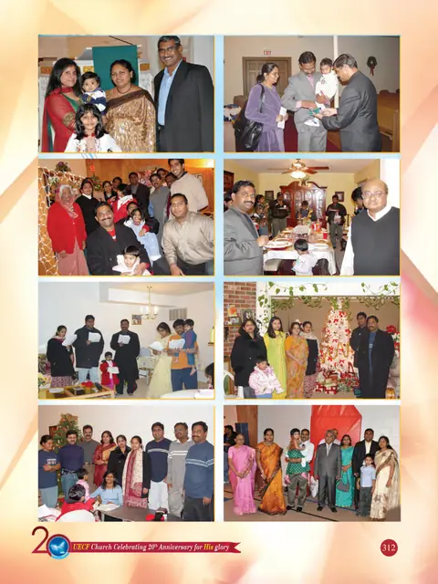 UECF families and events — souvenir page 312