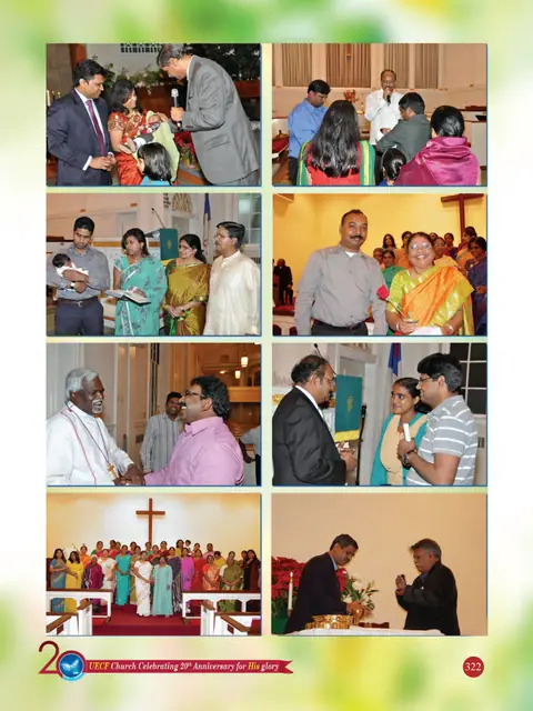 UECF families and events — souvenir page 322