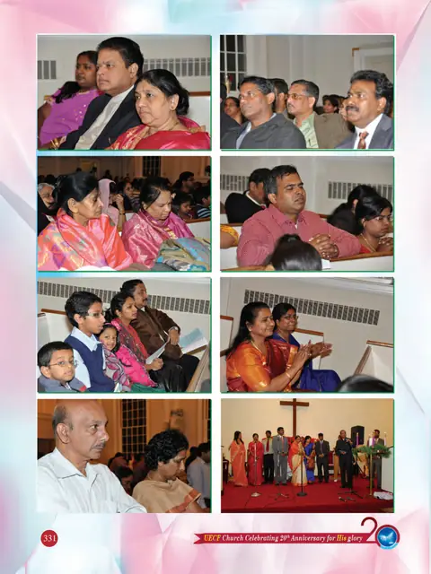 UECF families and events — souvenir page 331