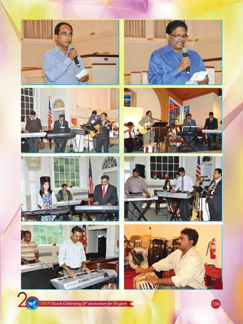 UECF families and events — souvenir page 336