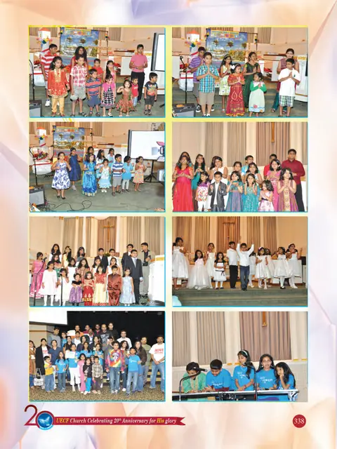 UECF families and events — souvenir page 338