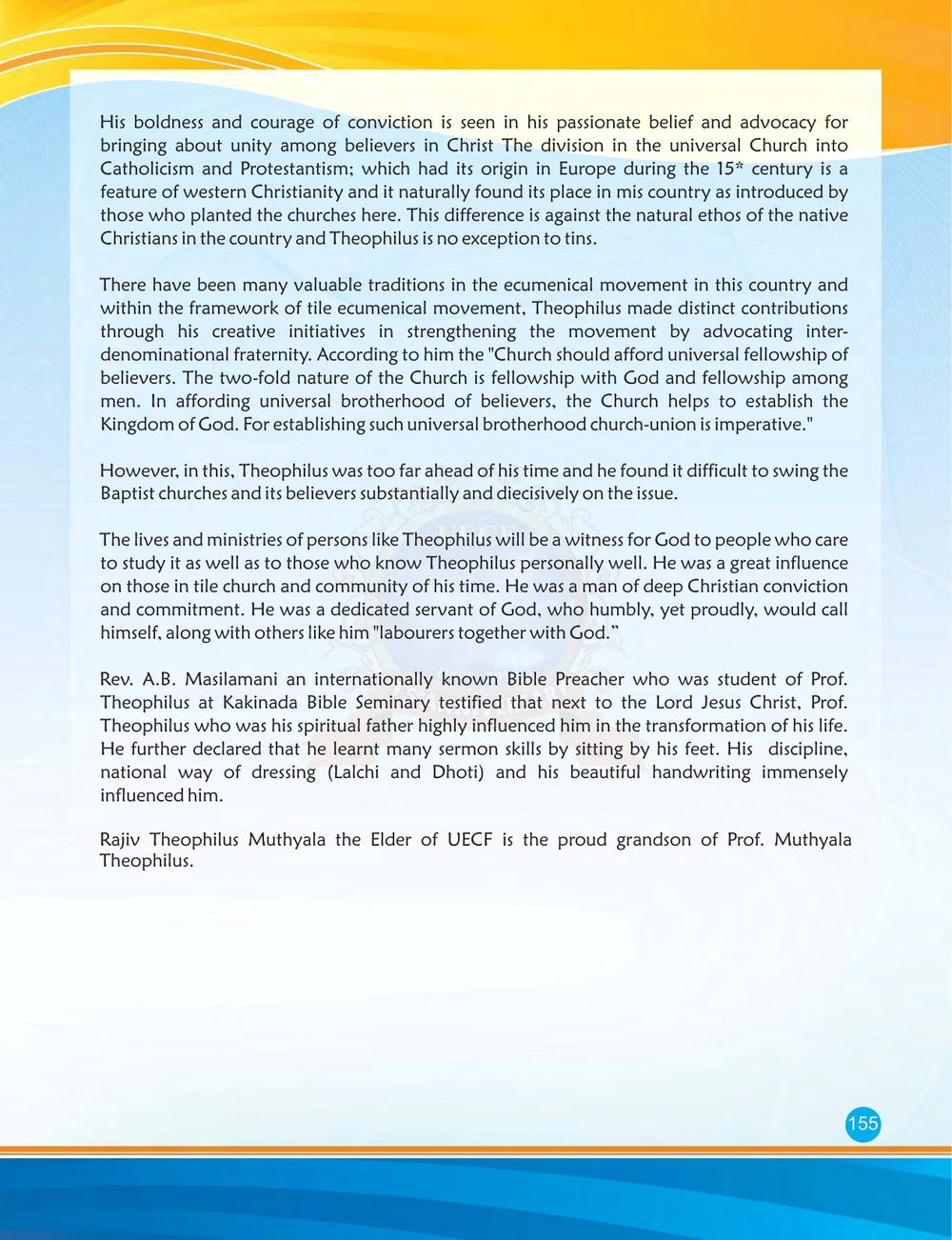 Original page 155 of the UECF 15th Anniversary Souvenir