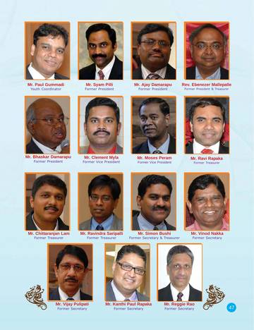 Former Executive Committee (continued): photographs on page 47 of the UECF 15th Anniversary Souvenir