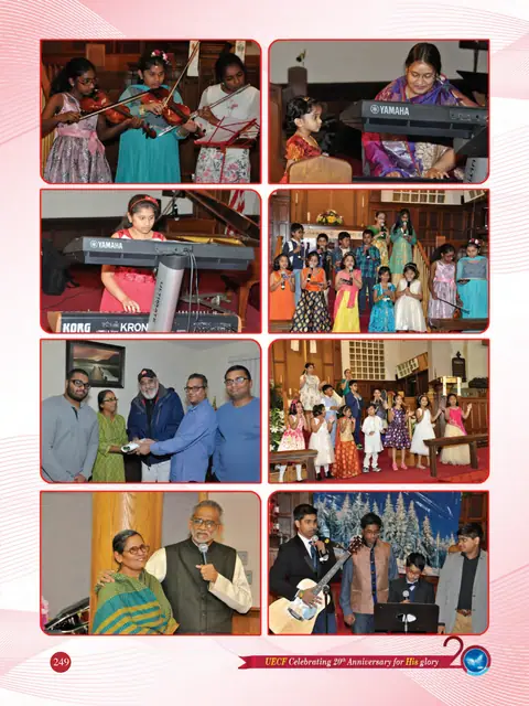 UECF families and events — souvenir page 249