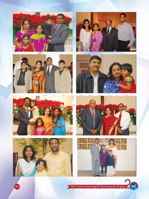 UECF families and events — souvenir page 263