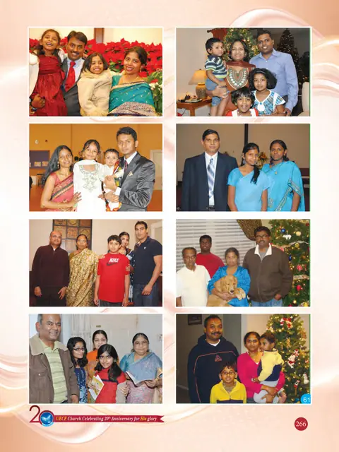 UECF families and events — souvenir page 266