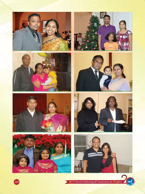UECF families and events — souvenir page 269