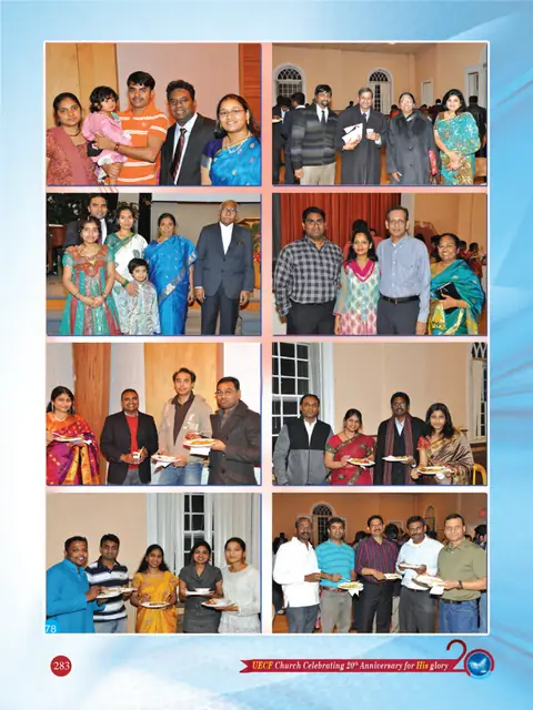 UECF families and events — souvenir page 283
