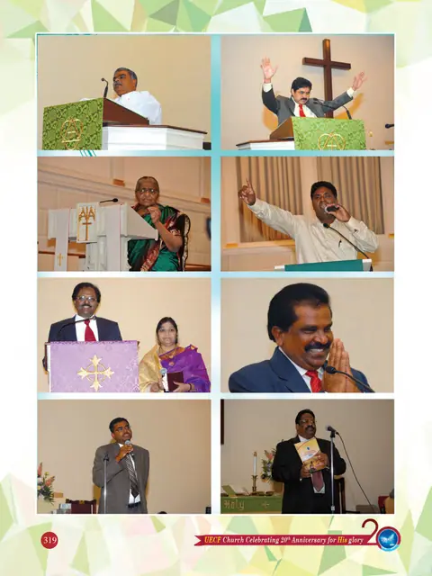 UECF families and events — souvenir page 319