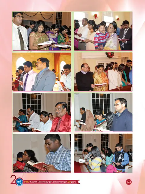 UECF families and events — souvenir page 324