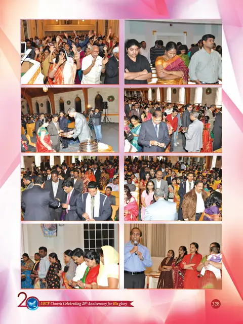 UECF families and events — souvenir page 328