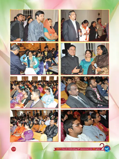 UECF families and events — souvenir page 329
